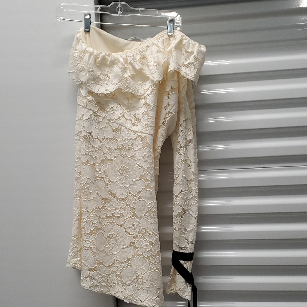 Philosophy Di Lorenzo Serafini Cream Lace Dress